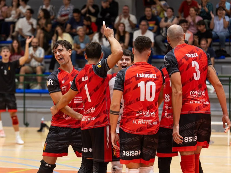 Dissabte amb doble cita de vòlei a Sant Pere i Sant Pau