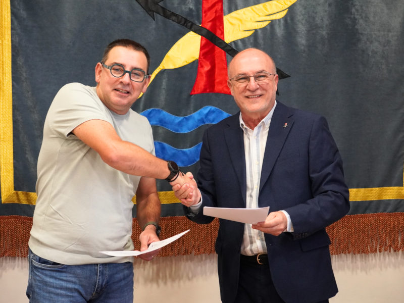 Emilio Palomares, director de l’ICIQ i Roc Muñoz, alcalde de la Canonja. 27/10/2025