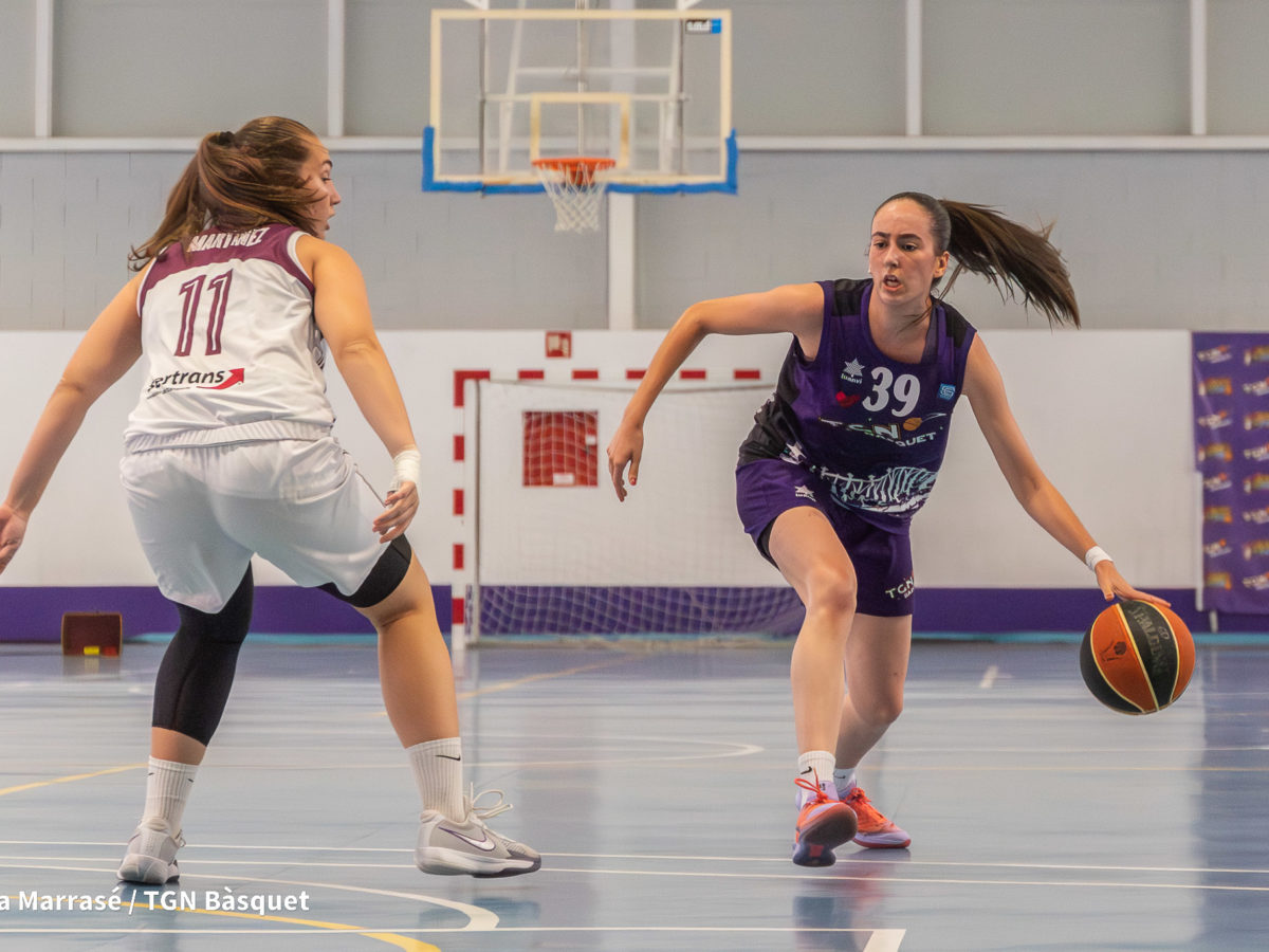 El TGN Bàsquet de Super Copa encaixa una derrota contundent a la pista del Roser (89-35)