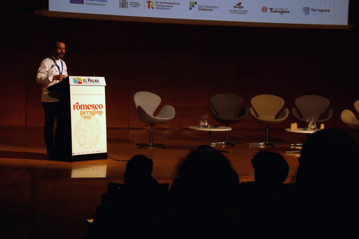 Eduard Xatruch, al Congrés de Romesco
