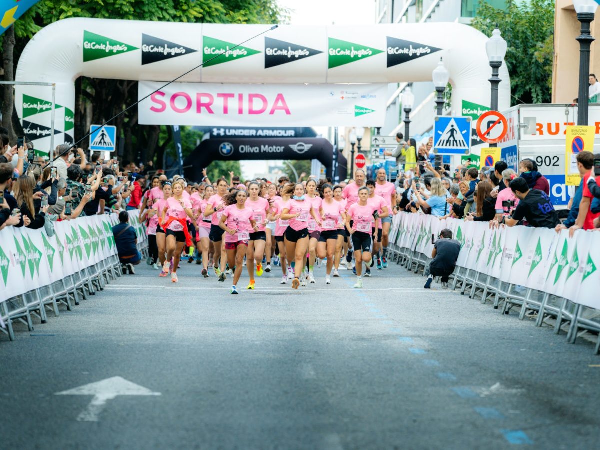 Completada amb èxit la desena edició de la Women Race El Corte Inglés