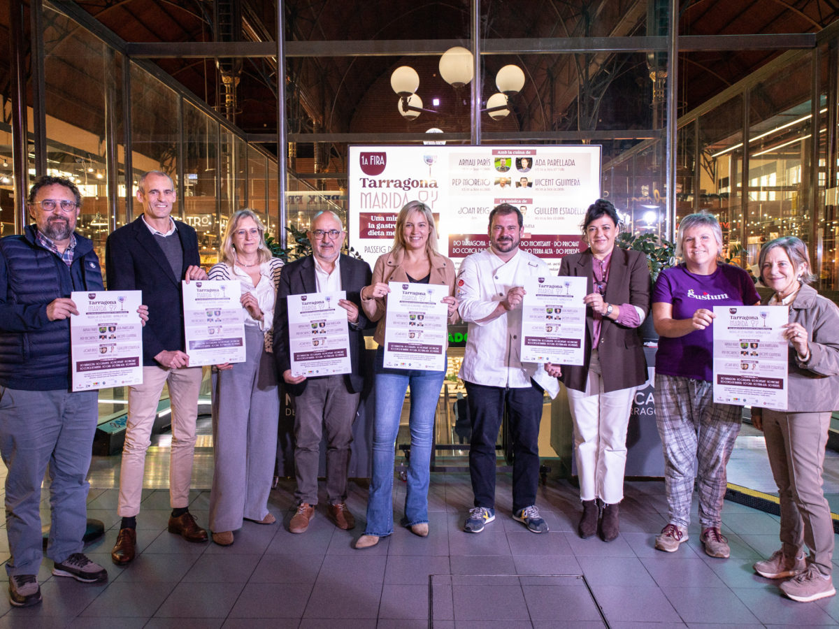 Tret de sortida a la 1a Fira gastronòmica Tarragona Marida