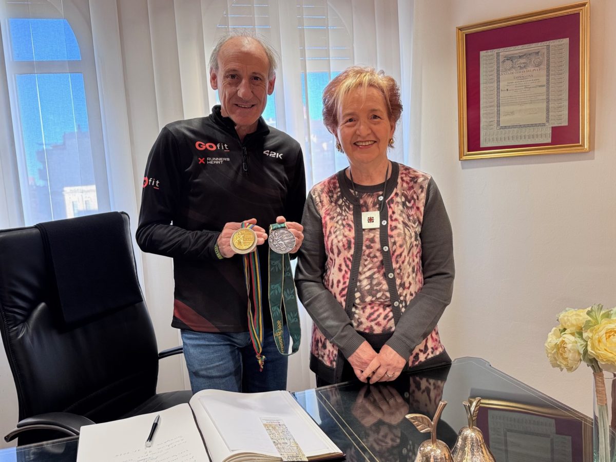 Fermín Cacho, a la Jornada Encuentros 45+ de la Cambra