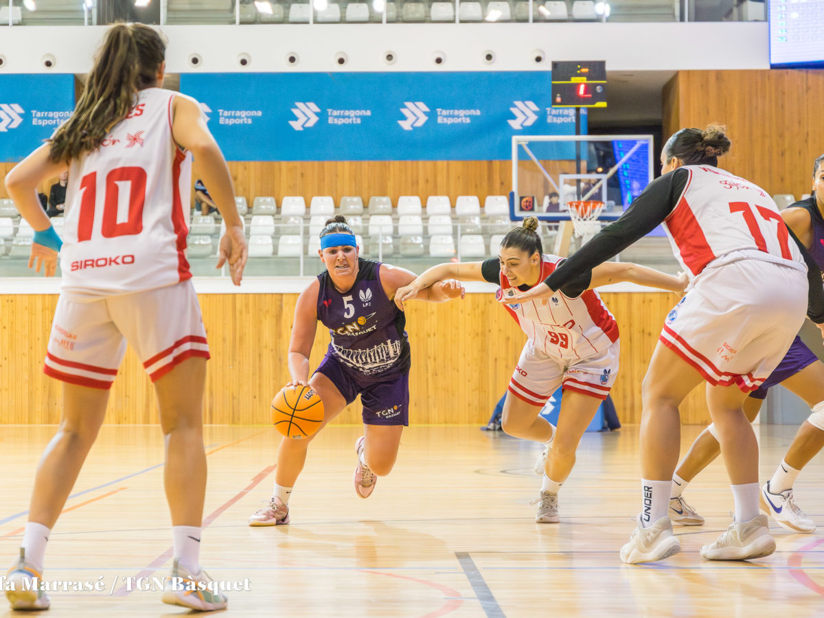 Maddy Gobeil, la gladiadora del TGN Bàsquet que es troba entre les màximes anotadores de la Lliga Femenina 2