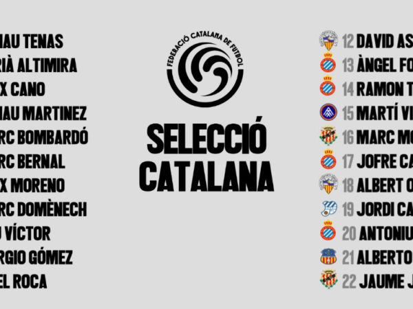Marc Montalvo i Jaume Jardí convocats amb la Selecció Catalana