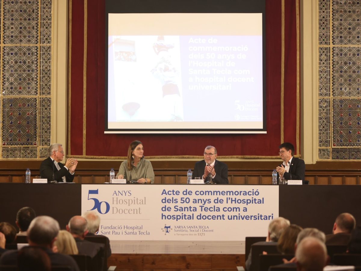 Santa Tecla commemora els seus 50 anys com a hospital docent universitari
