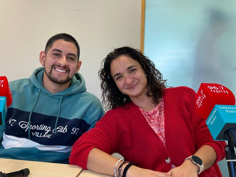 Dra. Gemma Aragay, coordinadora científica del grup del Prof. Pau Ballester i l’Esteban Valencia, investigador predoctoral del mateix grup de recerca.