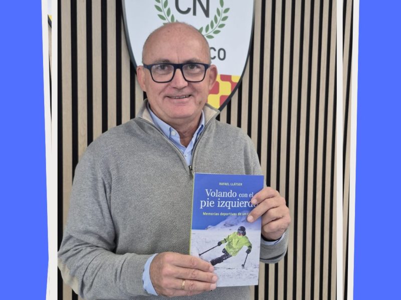 Rafael Llàtzer presenta el llibre “Volando con el pie izquierdo”