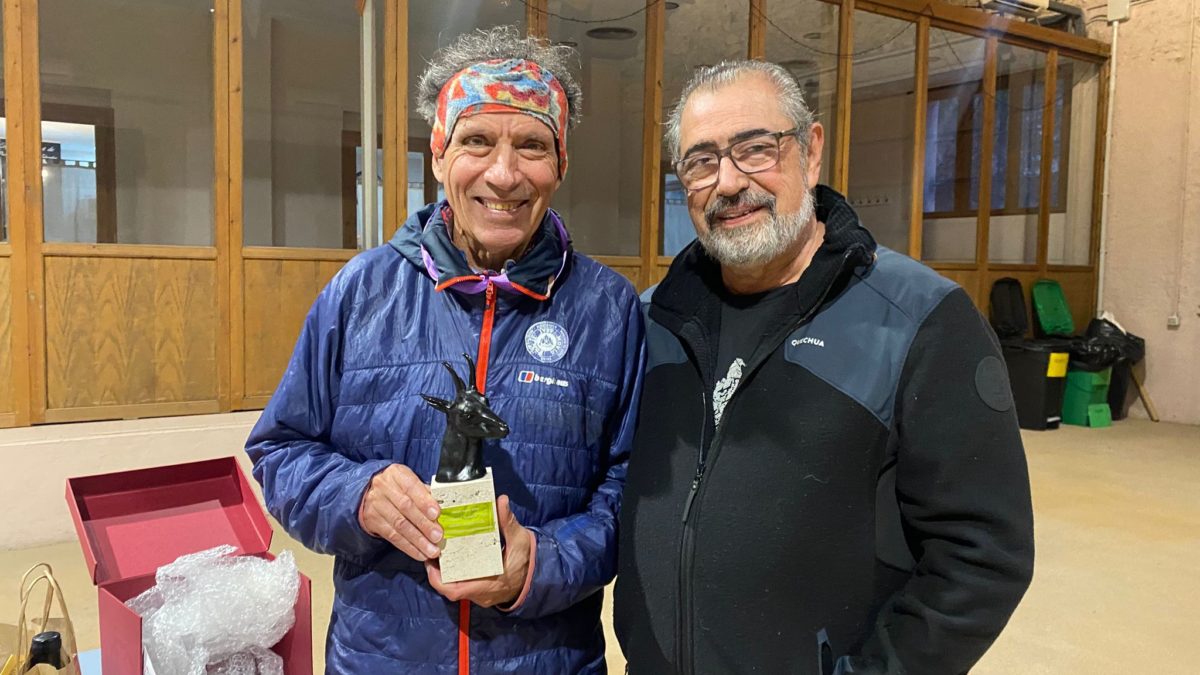 Òscar Cadiach i Jordi Aluja. Premi Isard 2025, Centre Excursionista Tarragona (CET)