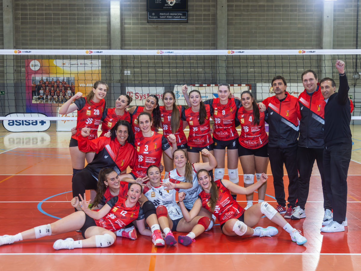 El Mèdol Tarragona SPSP jugarà per l’ascens a Superlliga Femenina 2