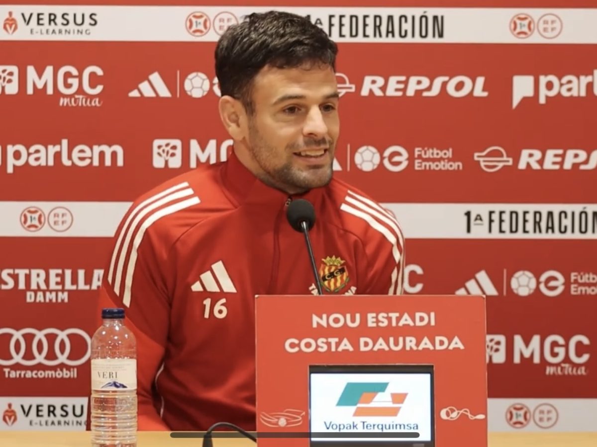 Moi Delgado: “La primera part contra l’Hèrcules ha de ser la referència per a tots els partits a casa”