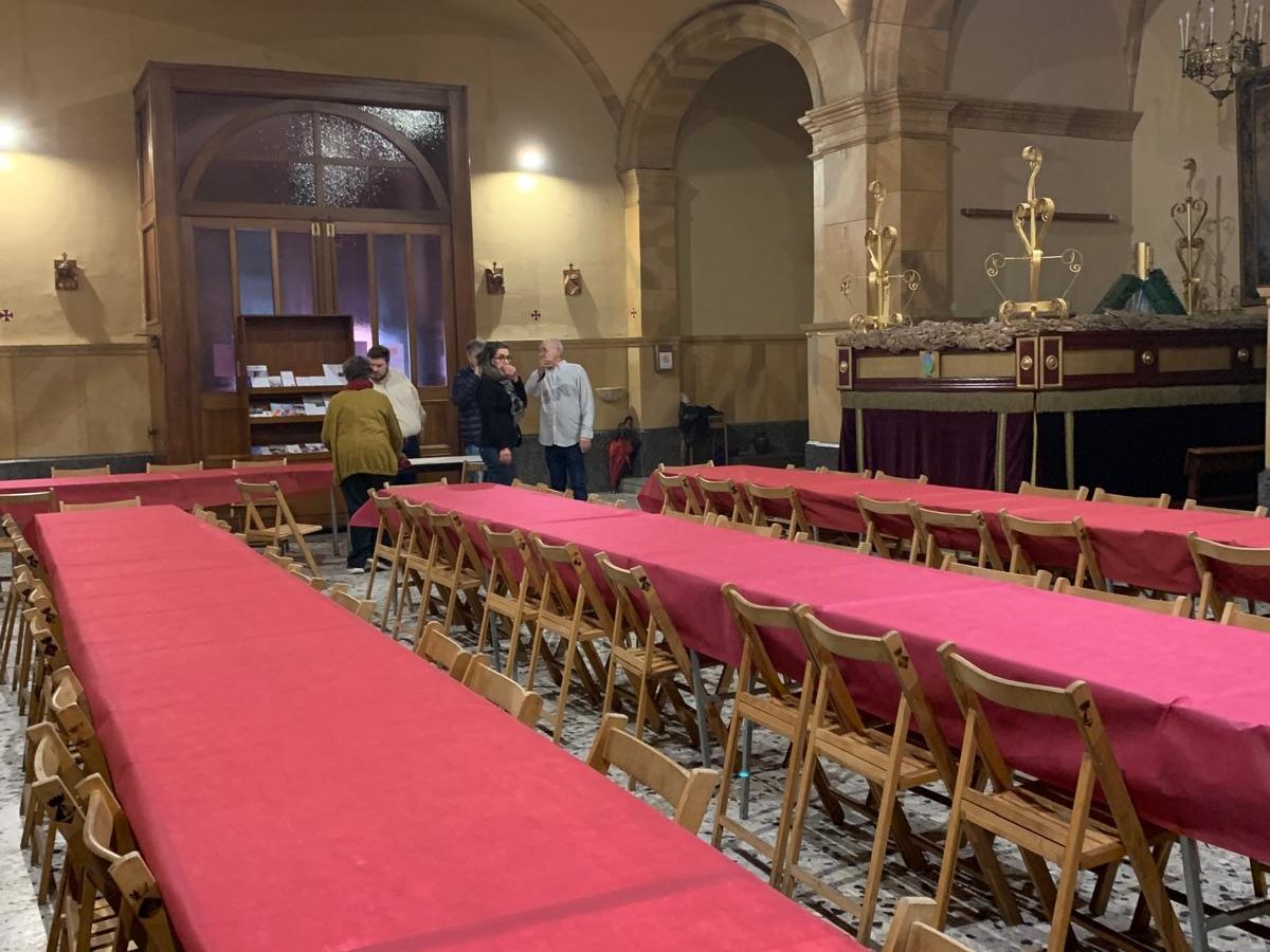 El Dinar de Nadal de Sant Egidi aplega 150 persones a Tarragona