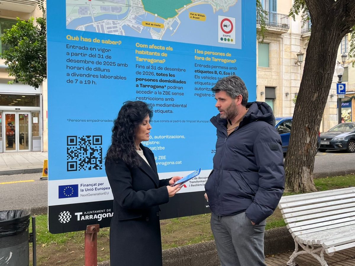 Tarragona es prepara per a la posada en marxa de la Zona de Baixes Emissions