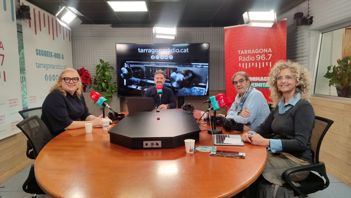 Sandra ramos (PSC), Josep Suñé, Pep Manresa i Marta Serrano
