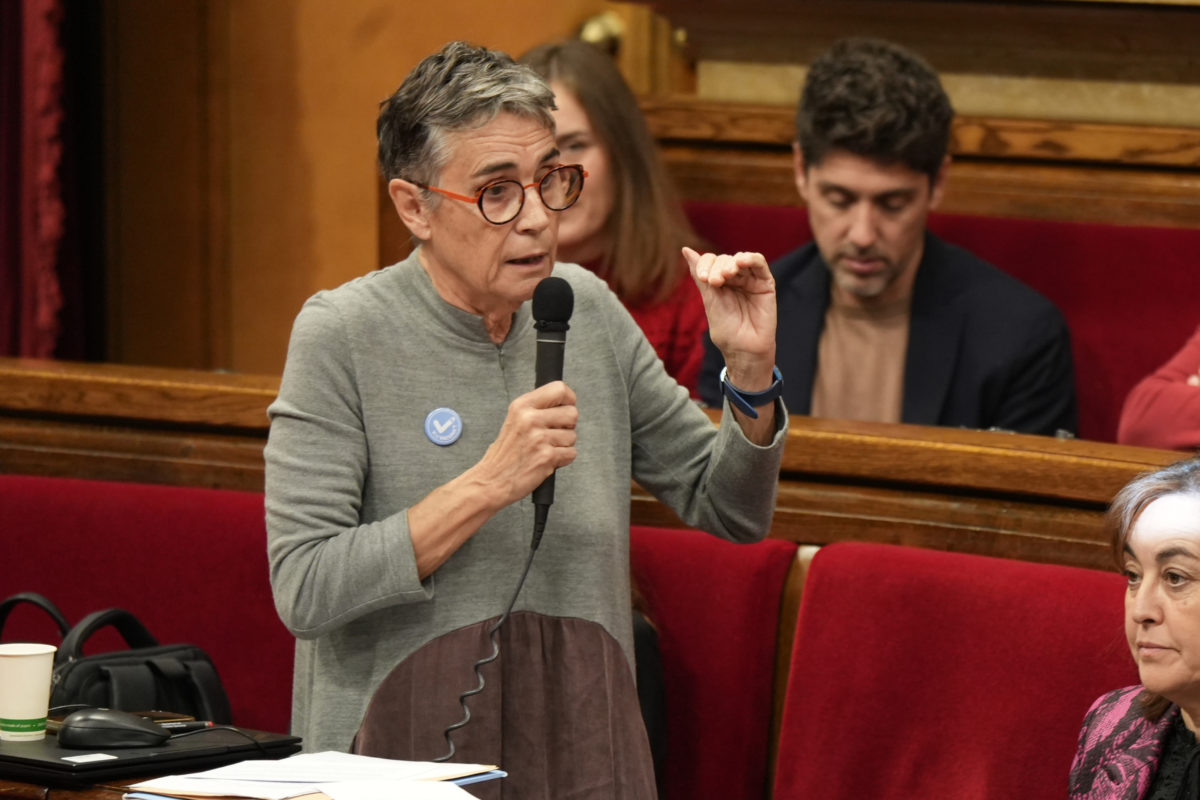 Olga Pané. Consellera de Salut de la Generalitat