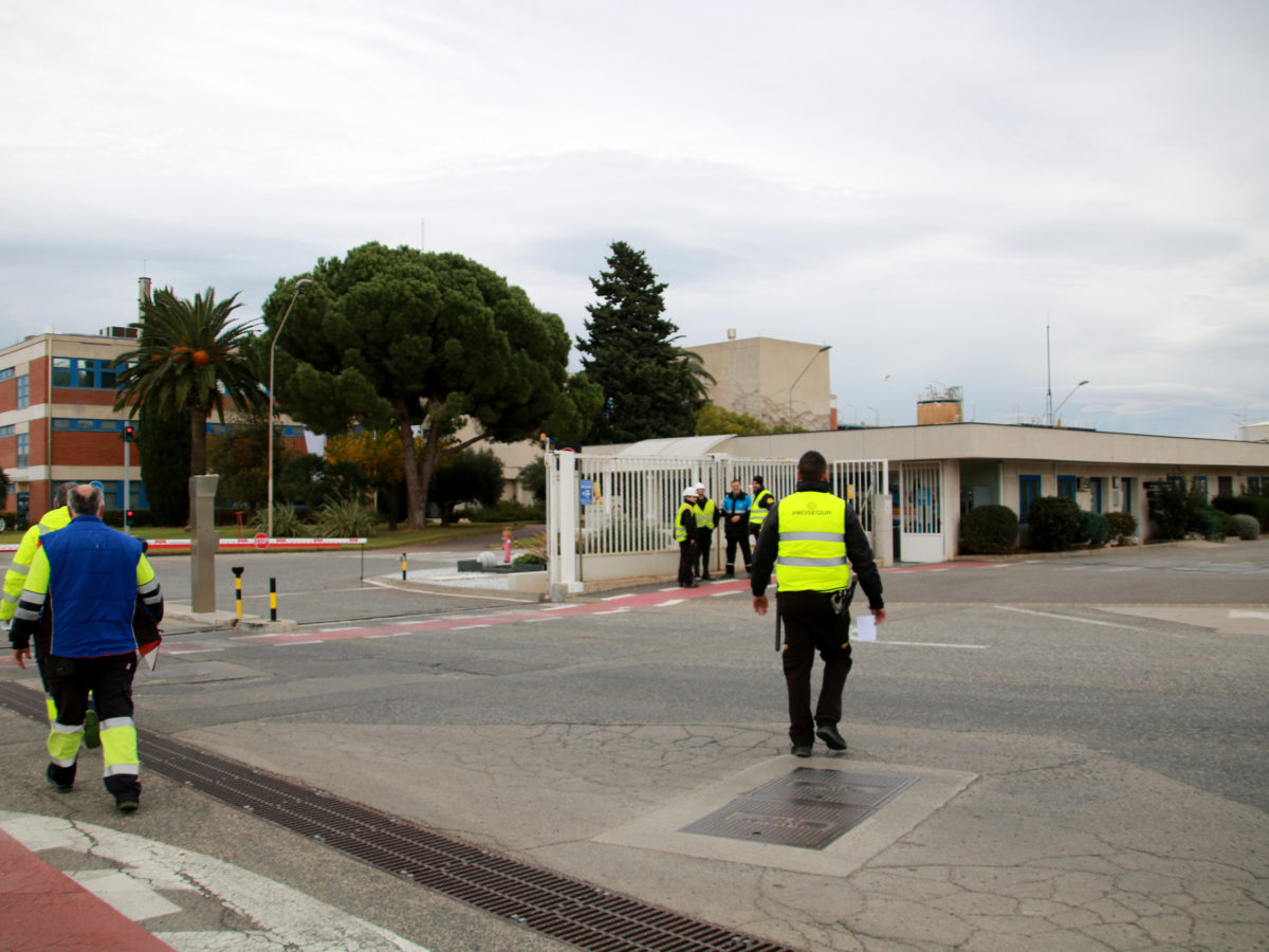 Incendi en una empresa química a la Canonja, sense ferits ni afectació a l’exterior