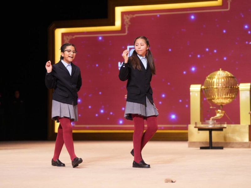 Nenes de Sant Ildefons canten la grossa de Nadal Data de publicació: dilluns 22 de desembre del 2025, 11:00 Localització: Madrid Autor: Javier Barbancho