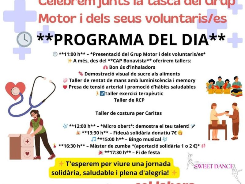 Jornada de reconeixement als voluntaris del CAP de Bonavista i La Canonja