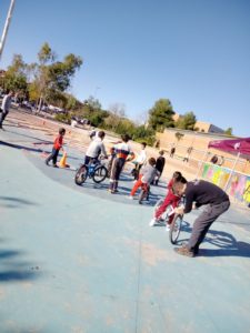Circuit d'habilitats en bici