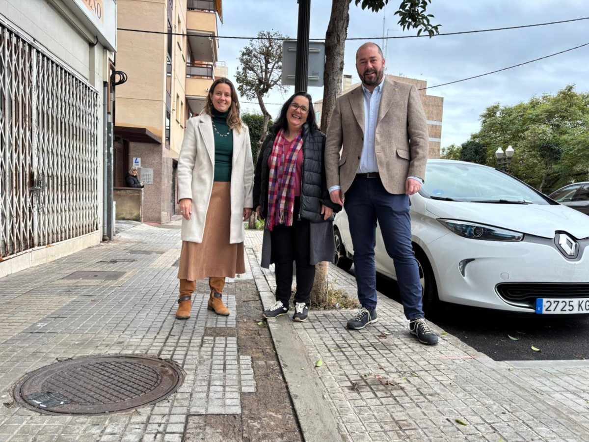 ERC explica la seva proposta per a renovar les voreres de l’Avinguda Andorra i millorar l’accessibilitat dels vianants