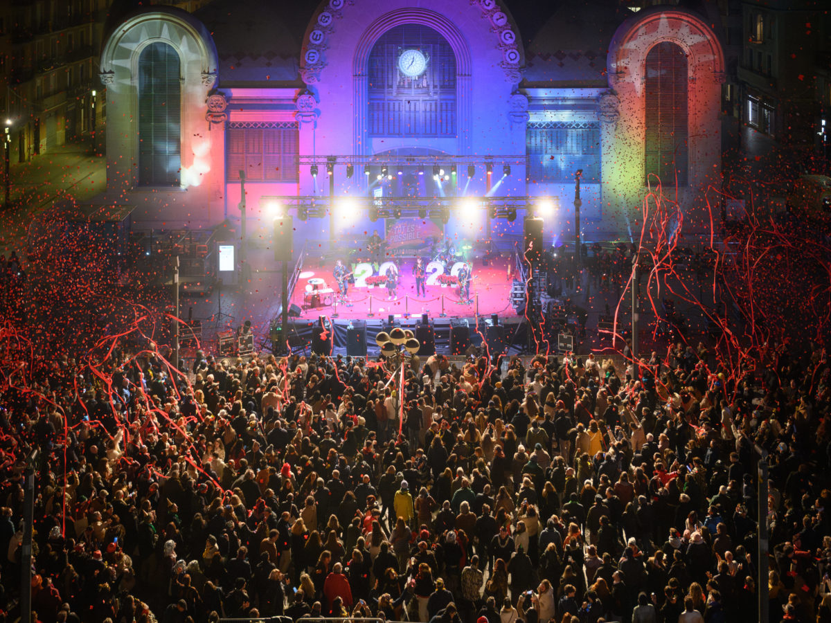 5.500 persones assisteixen a la revetlla de Cap d’Any del Mercat