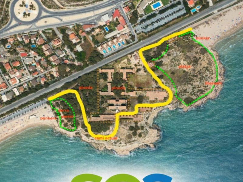 Sos Costa i Camp de Tarragona valora favorablement una reunió entre Diputació i Estat Pel projecte de Camí de Ronda als Morrots de la Savinosa