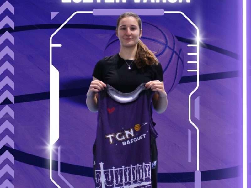 Eszter Varga, nou reforç de direcció de joc pel LF2 del TGN Bàsquet