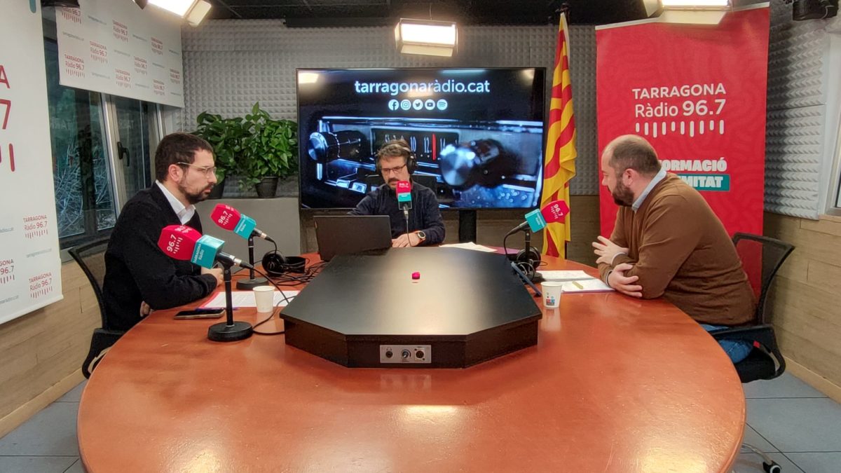 Tetúlia política amb Nacho García (PSC), Josep Suñé i Xavier Puig (ERC)