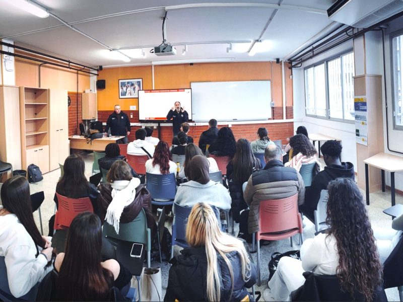 Protecció Civil de l’Ajuntament continua amb les xerrades als centres educatius per reforçar la cultura de l’autoprotecció
