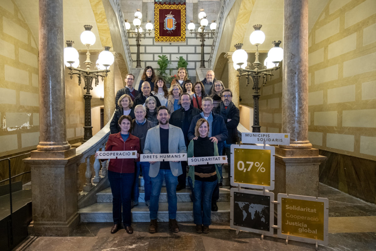 L'alcalde i les entitats del Consell Municipal de Cooperació