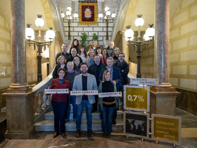 L'alcalde i les entitats del Consell Municipal de Cooperació