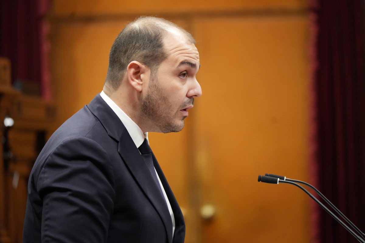 El conseller, Albert Dalmau