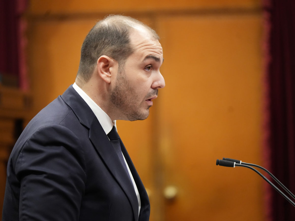 El conseller, Albert Dalmau