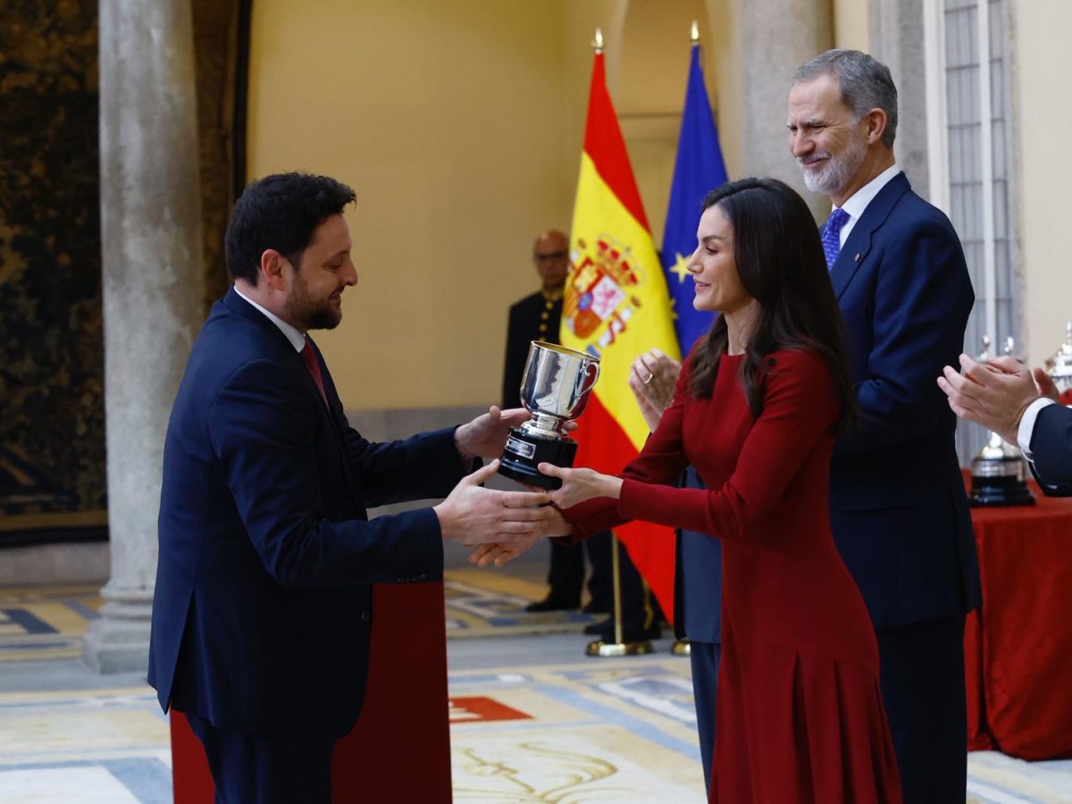 Viñuales recull el Premio Nacional del Deporte de mans dels Reis