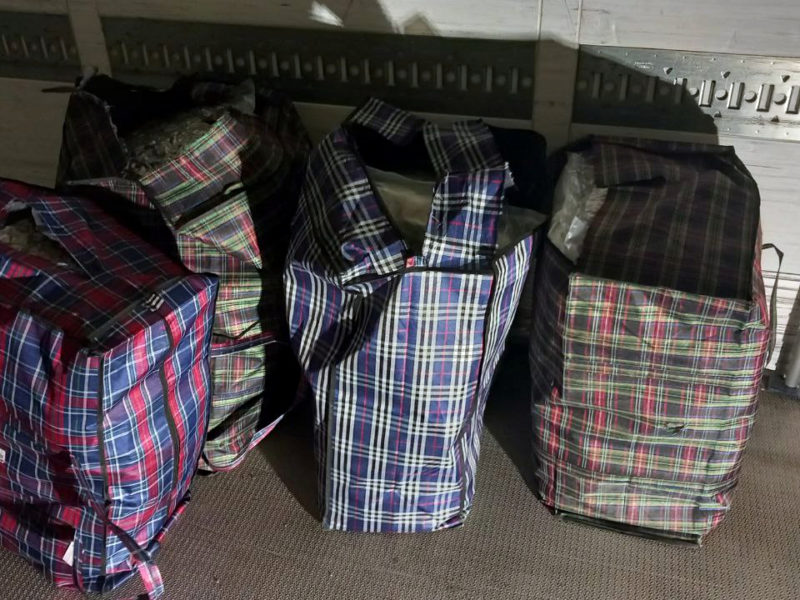 Dos detinguts després de ser enxampats amb 60 quilos de marihuana amagats en un camió a l’AP-7 a Tarragona