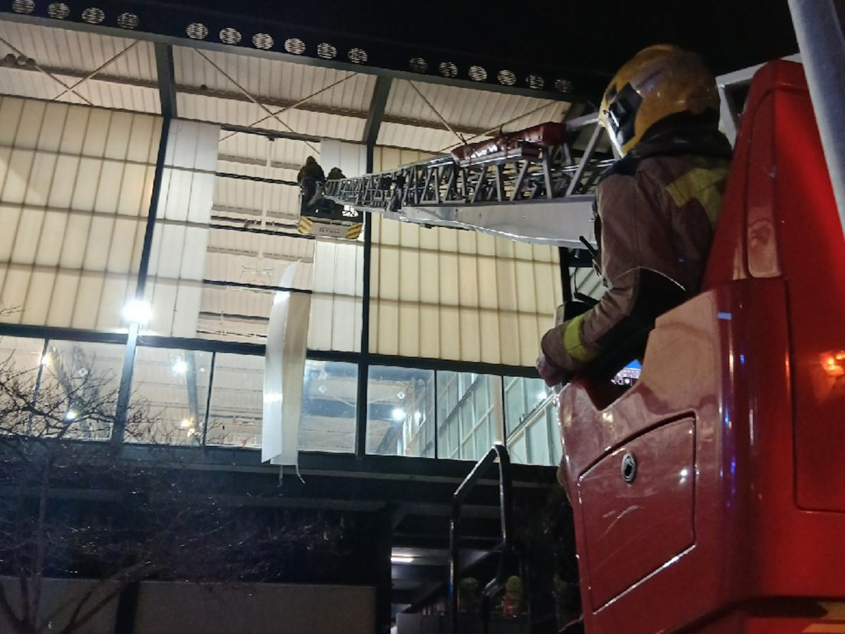 Els Bombers atenen 5 avisos relacionats amb el fort vent durant la nit a Tarragona