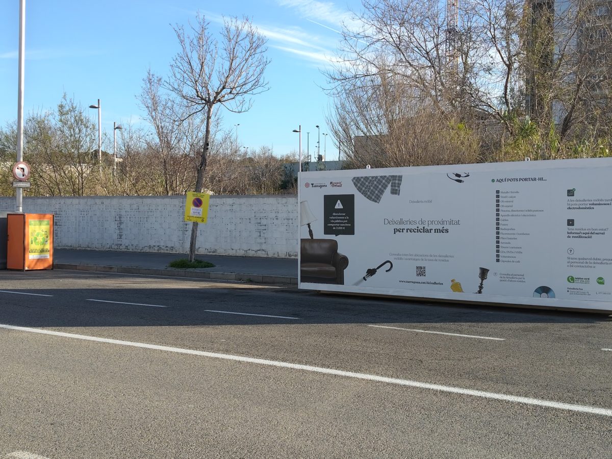 L’Ajuntament instal·la una deixalleria permanent al carrer Pont i Gol
