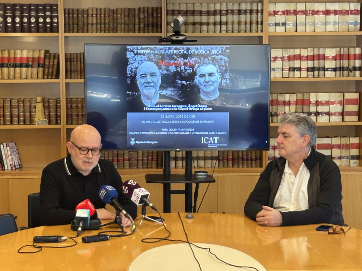 El baríton tarragoní Àngel Òdena encetarà el cicle MusICAT