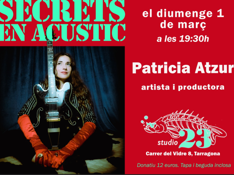 Patricia Atzur en concert a Studio 23