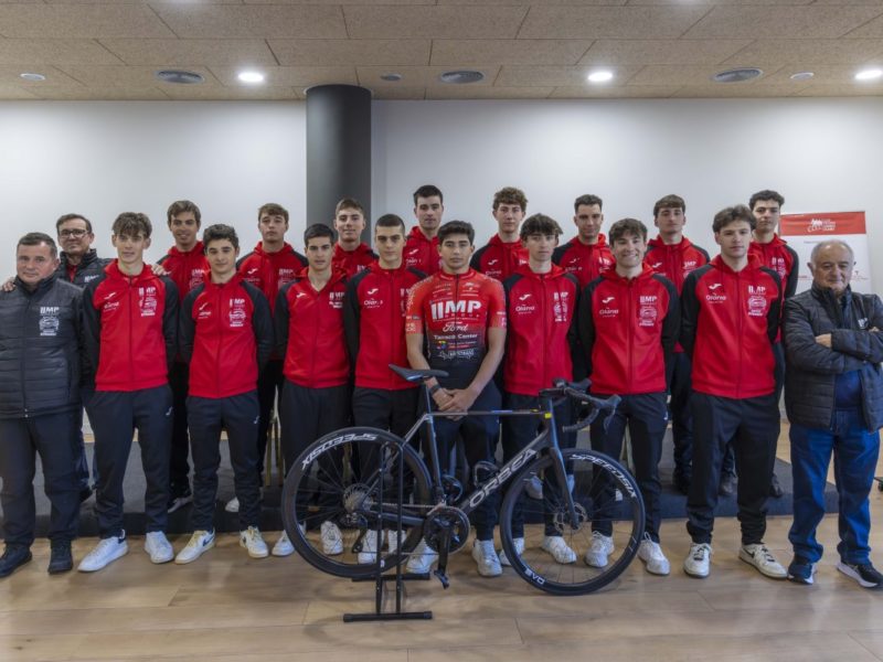 Presentat l’equip, elit i sub 23 del Team MP Group Club Ciclista Camp Clar