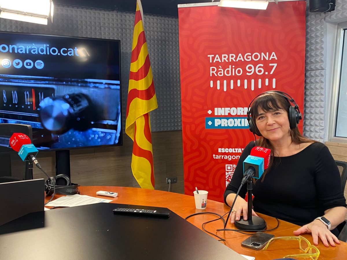 La periodista de Catalunya Ràdio Coia Ballesté, a "La Veu de Tarragona". 5 de febrer de 2026