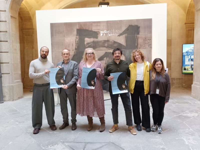 Sandra ramos a la presentació de l'Especial Dansa