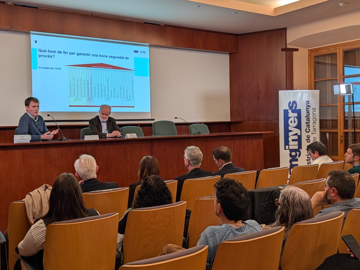 Els enginyers industrials presenten una nova guia per prevenir accidents industrials greus