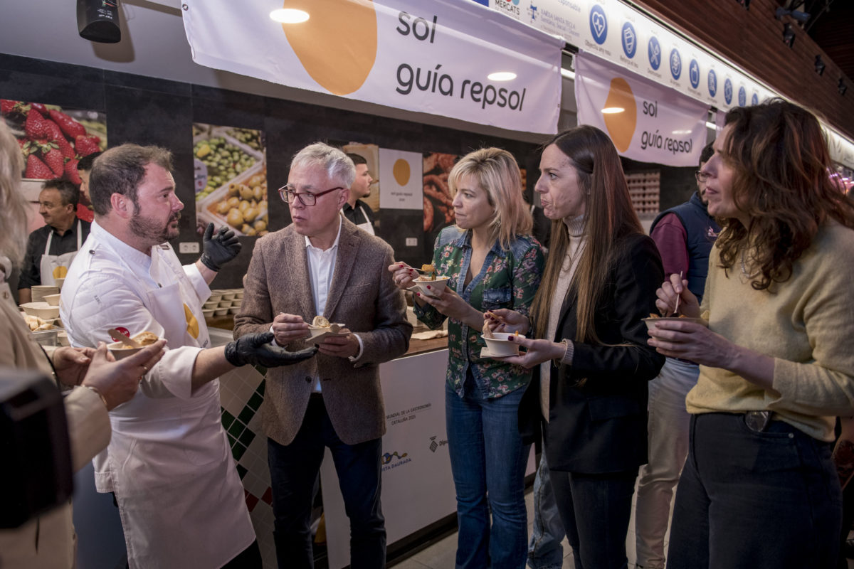 Romesquet de peix Mercat Central, acte prèvia a la Gala dels Soles Repsol 2026. Romeso