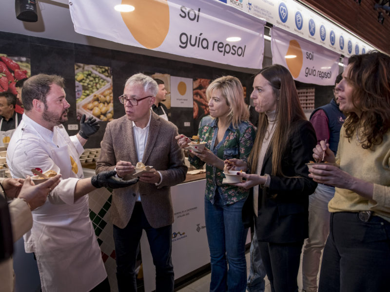 Romesquet de peix Mercat Central, acte prèvia a la Gala dels Soles Repsol 2026. Romeso