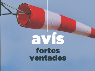 L’alerta de vent cancel.la activitats a la ciutat