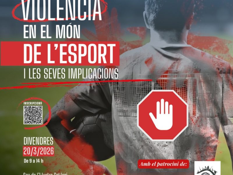 L’ICAT impulsa una jornada per tractar la violència en l’esport