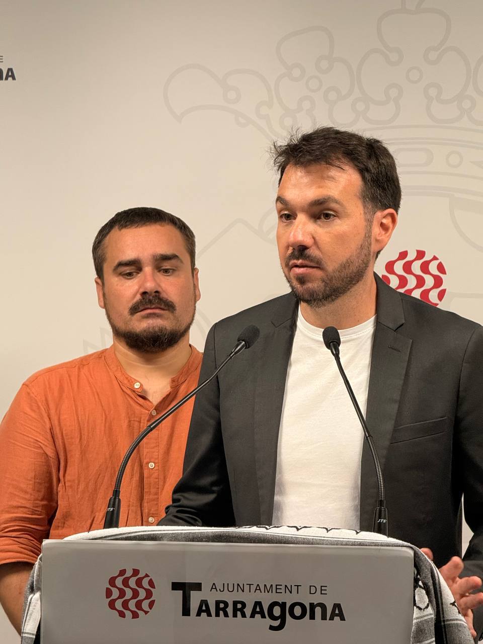 Tarragona En Comú Podem. Toni Carmona i Jordi Collado