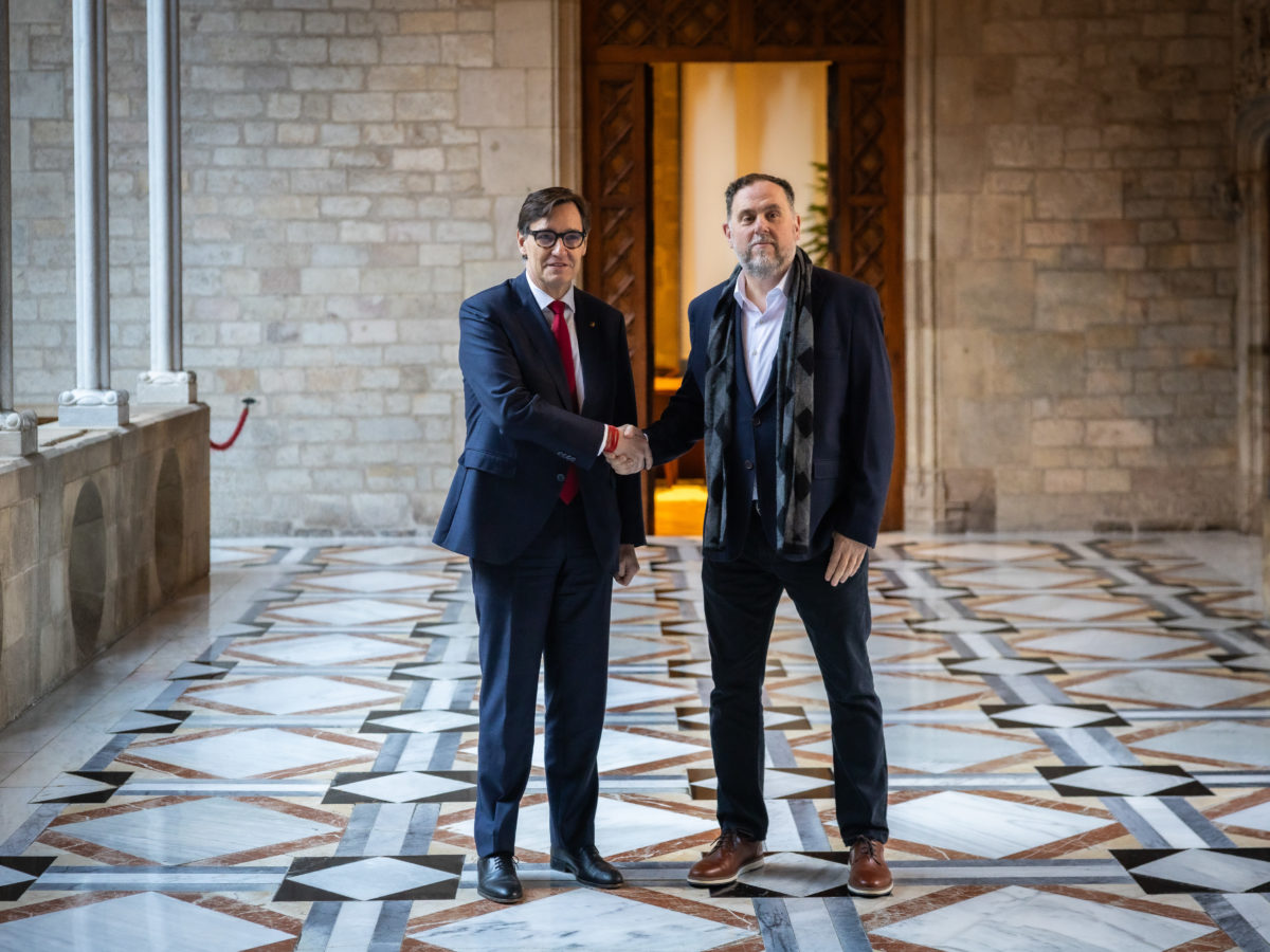 El Govern retira els pressupostos després de pactar amb ERC “donar-se més temps” per negociar