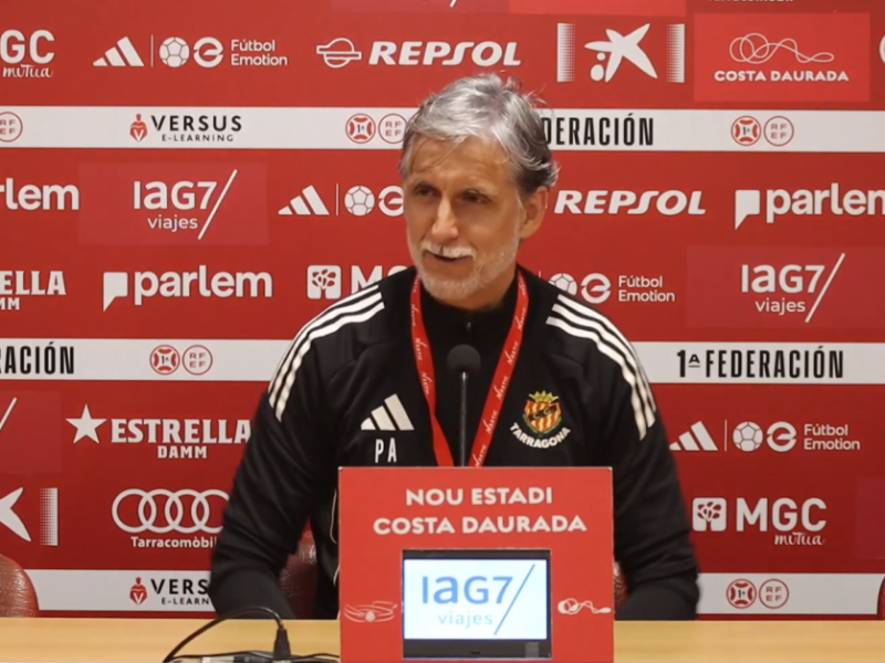 Pablo Alfaro: “Ens hem d’emmirallar en el partit contra el Sabadell”